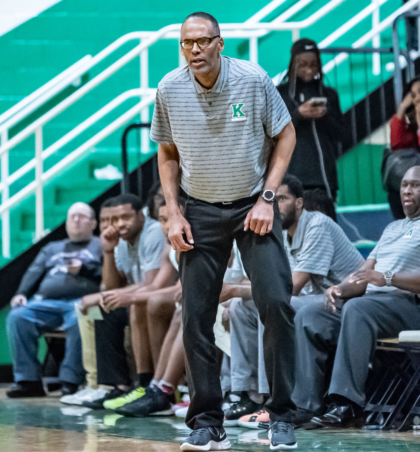their home basketball game against West Rowan